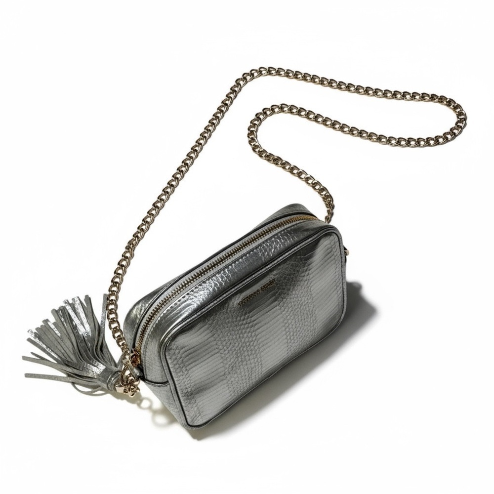 Victoria’s Secret Silver Crossbody Bag Purse